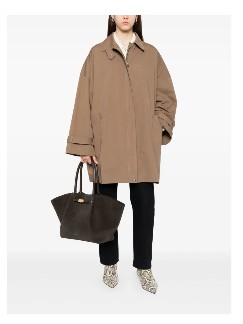 NWT - TOTEME CAMEL OVERSIZED TRENCH JACKET